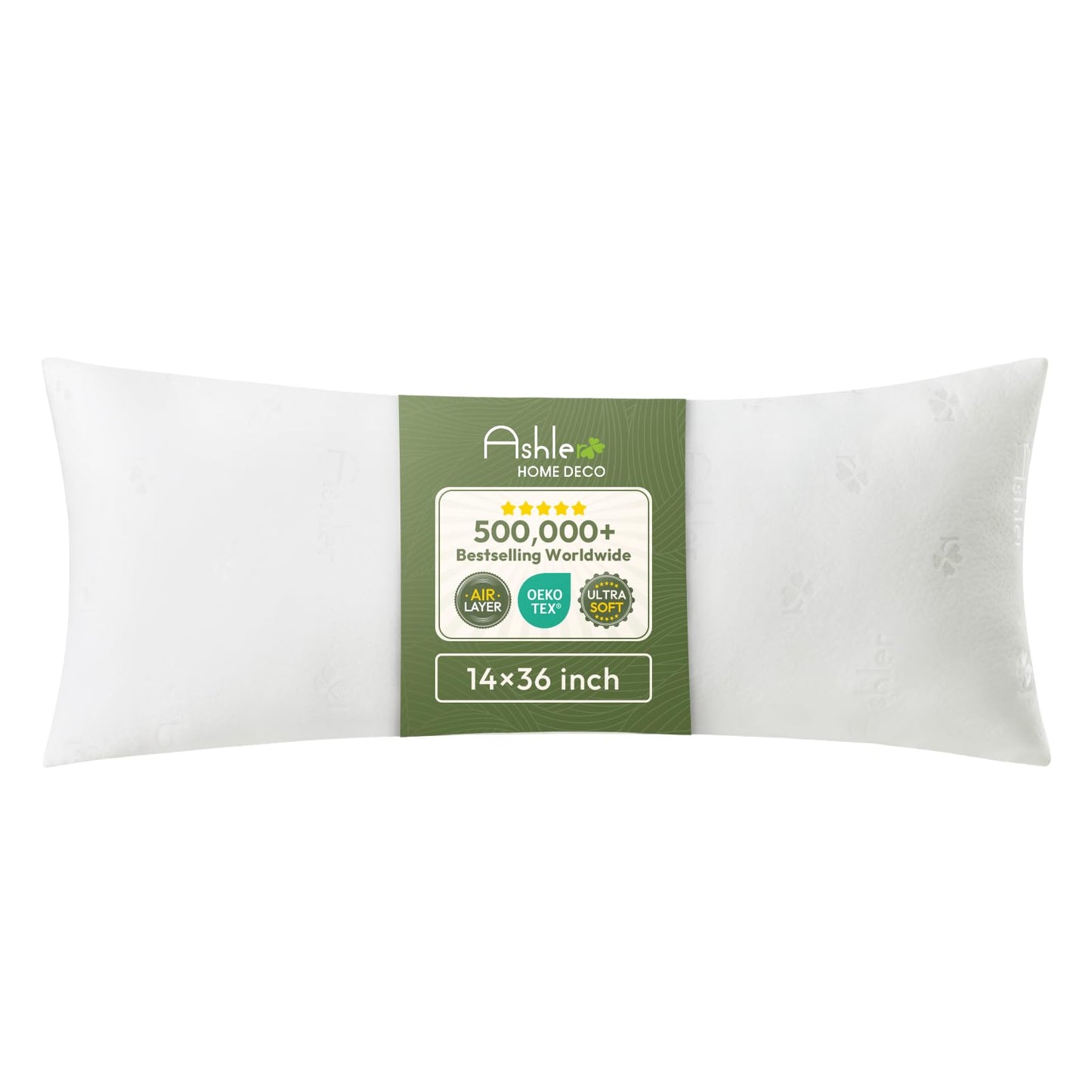 Ashler Throw Pillow Inserts 24 x 24 Inches Set of 4,Firm and Fluffy Decorative Square Pillows with Air Layer, Indoor Square Cushion Stuffer for Couch Bed Sofa and Living Room