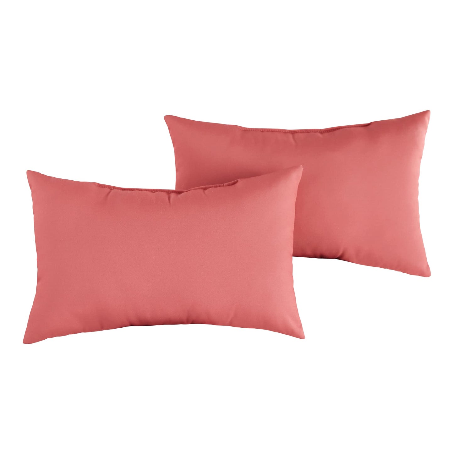 Greendale Home Fashions 2-Pack Outdoor 19x12 inch Rectangle Decorative Throw Pillow, Stars