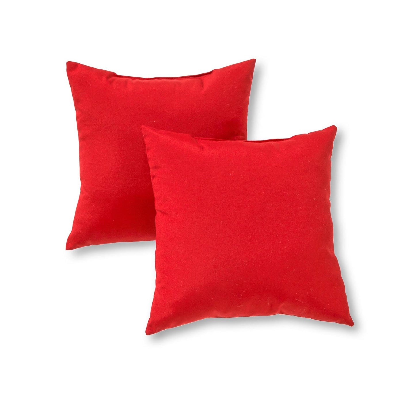 Set of 2 Outdoor Throw Pillows 17 x 17 Inch – Reversible Square Patio Accent Pillows – Weather-Resistant Polyester Fabric – Eco-Friendly Recycled Polyfiber Fill, Arctic Paisley