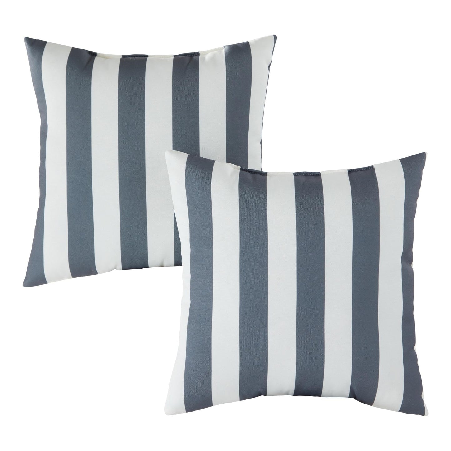Set of 2 Outdoor Throw Pillows 17 x 17 Inch – Reversible Square Patio Accent Pillows – Weather-Resistant Polyester Fabric – Eco-Friendly Recycled Polyfiber Fill, Arctic Paisley