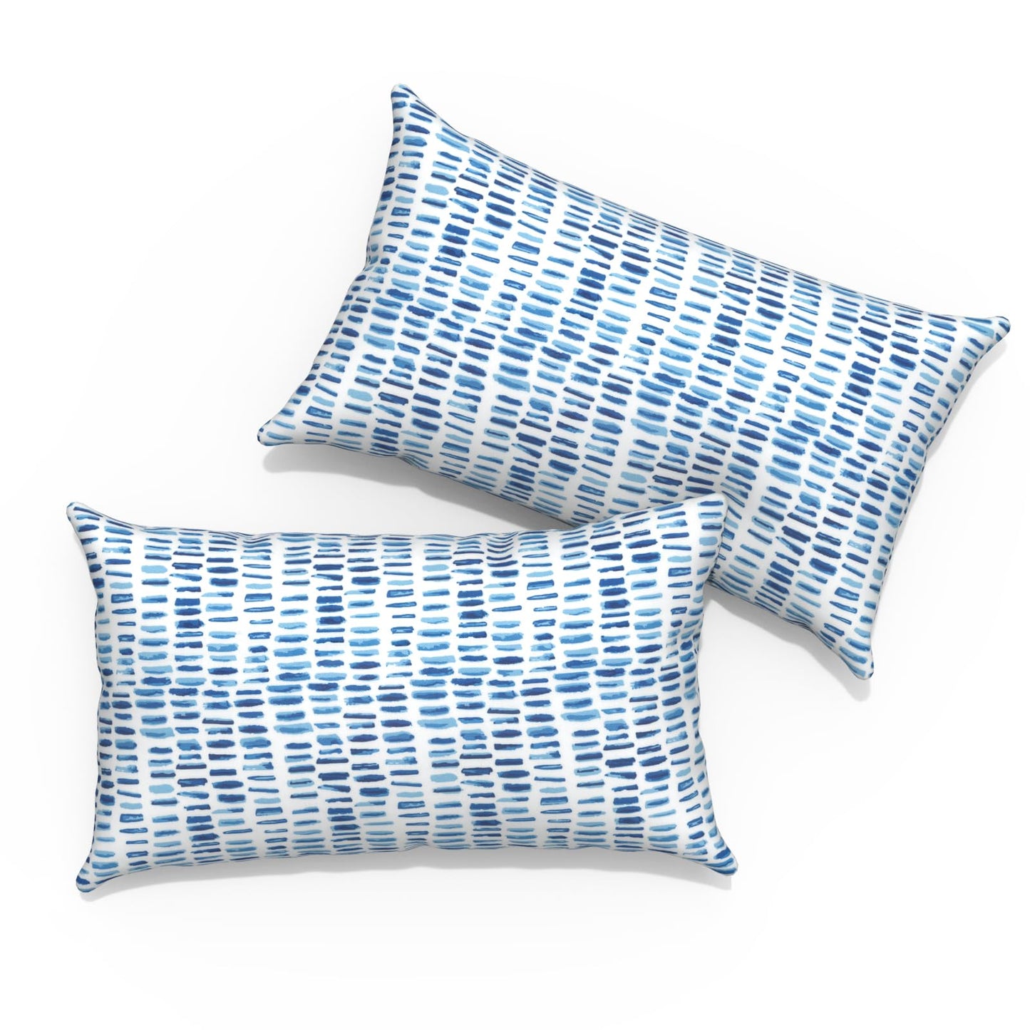 Outdoor Pillows for Patio Furniture 18x18 inch, Square Outdoor Throw Pillows with Inserts, Decorative Toss Pillows for Garden Couch Home Sofa Office Chair, Pack of 2, Clemens Noir Pink