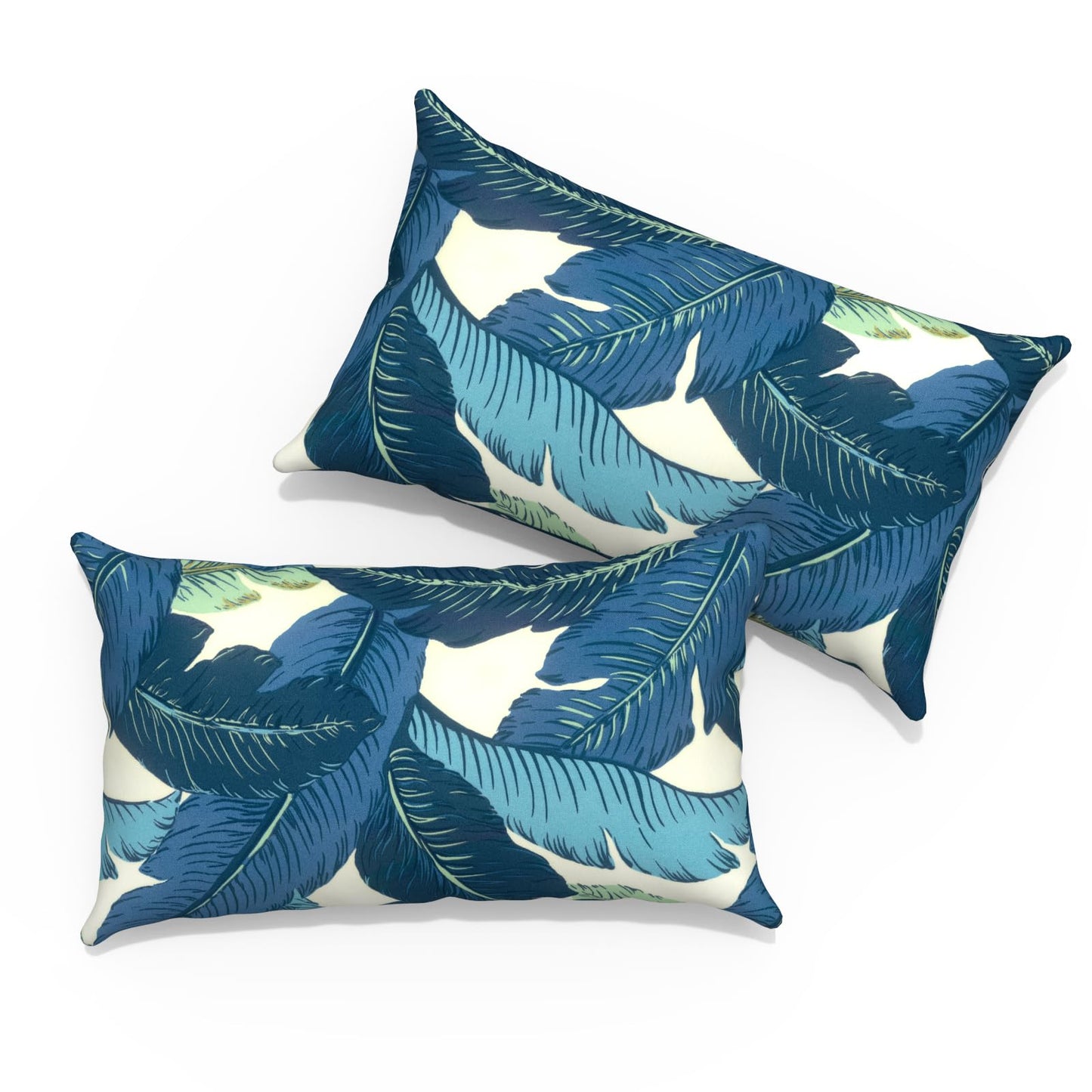 Outdoor Pillows for Patio Furniture 18x18 inch, Square Outdoor Throw Pillows with Inserts, Decorative Toss Pillows for Garden Couch Home Sofa Office Chair, Pack of 2, Clemens Noir Pink
