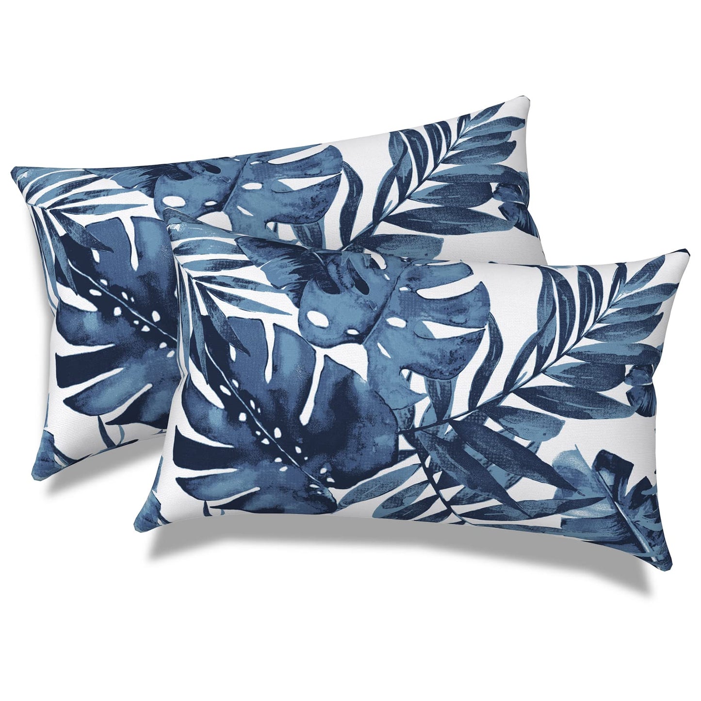 Outdoor 20x20 Inch Throw Pillows with Inners, Square Pillows Decorative Set of 2 for Home Garden Furniture, Paisley Multi