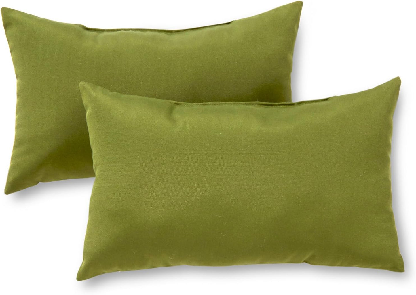 Greendale Home Fashions 2-Pack Outdoor 19x12 inch Rectangle Decorative Throw Pillow, Stars