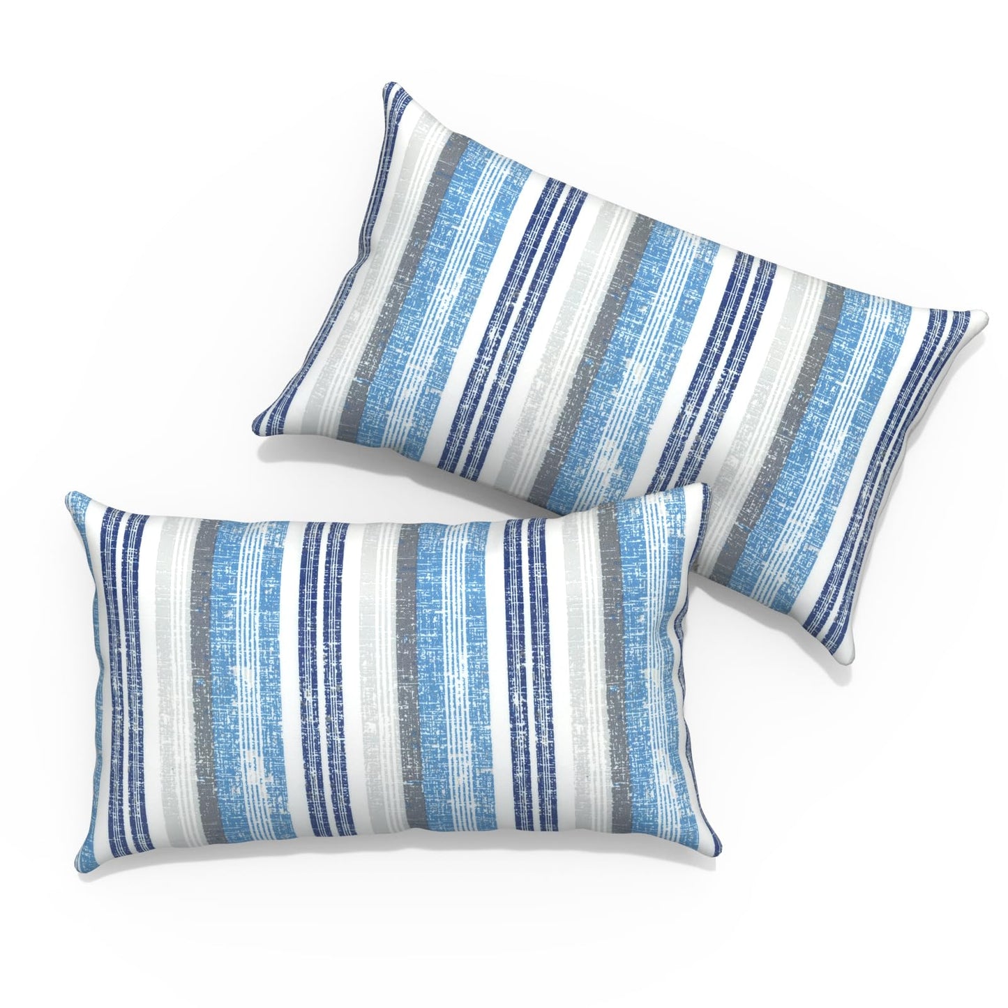 Outdoor Pillows for Patio Furniture 18x18 inch, Square Outdoor Throw Pillows with Inserts, Decorative Toss Pillows for Garden Couch Home Sofa Office Chair, Pack of 2, Clemens Noir Pink