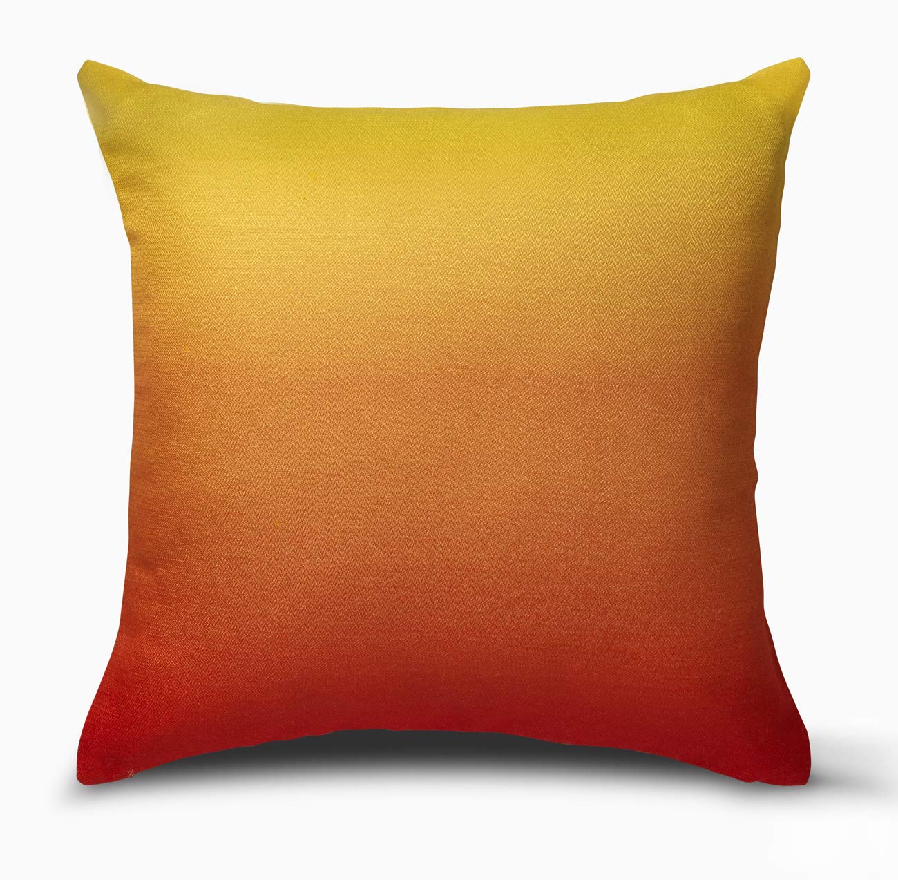 Fab Habitat Indoor/Outdoor Throw Pillow Made from Recycled Polyester Yarn - Double Sided, Stain Resistant, Machine Washable - Tropical - Patio, Deck, Porch, Living Room - Hilo - Green - (20" x 20")