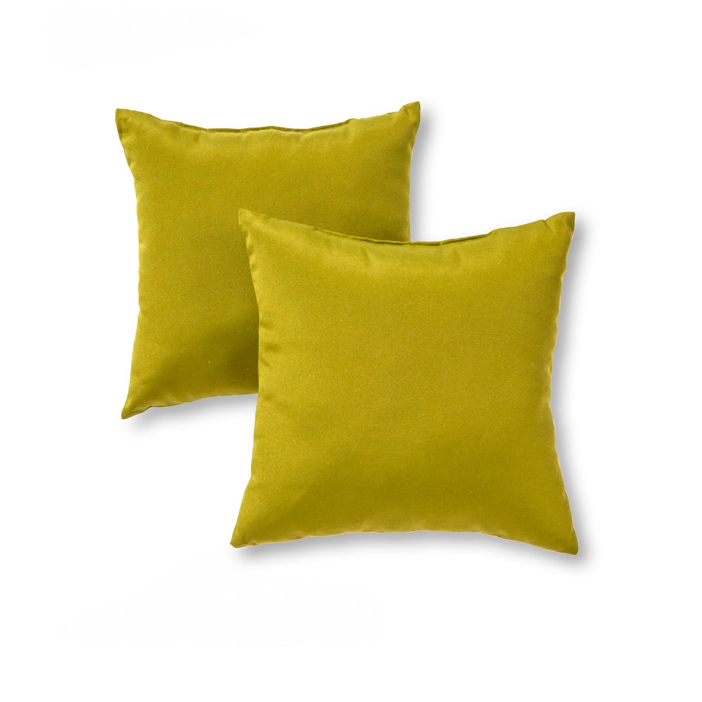 Set of 2 Outdoor Throw Pillows 17 x 17 Inch – Reversible Square Patio Accent Pillows – Weather-Resistant Polyester Fabric – Eco-Friendly Recycled Polyfiber Fill, Arctic Paisley