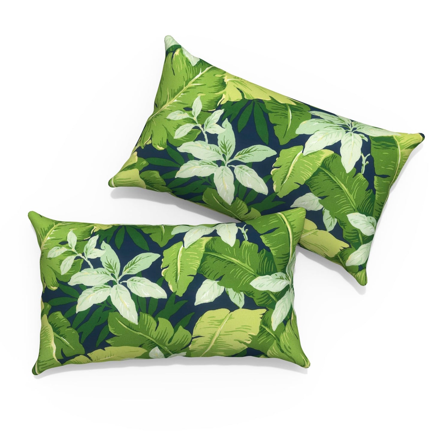 Outdoor Pillows for Patio Furniture 18x18 inch, Square Outdoor Throw Pillows with Inserts, Decorative Toss Pillows for Garden Couch Home Sofa Office Chair, Pack of 2, Clemens Noir Pink