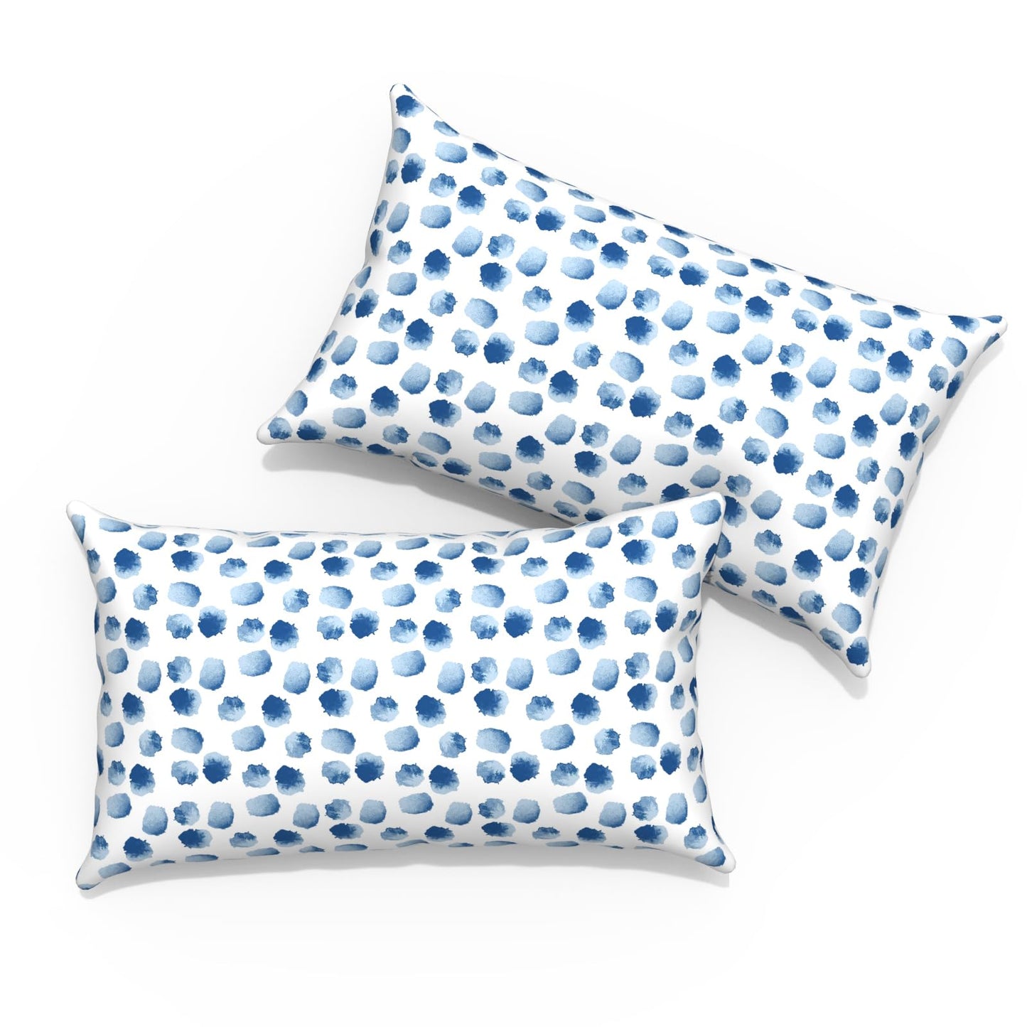 Outdoor Pillows for Patio Furniture 18x18 inch, Square Outdoor Throw Pillows with Inserts, Decorative Toss Pillows for Garden Couch Home Sofa Office Chair, Pack of 2, Clemens Noir Pink