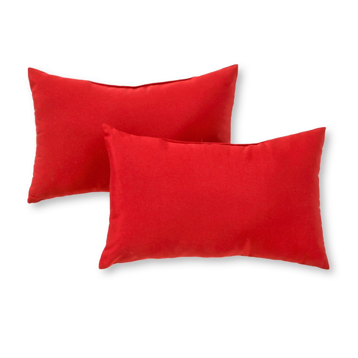 Greendale Home Fashions 2-Pack Outdoor 19x12 inch Rectangle Decorative Throw Pillow, Stars