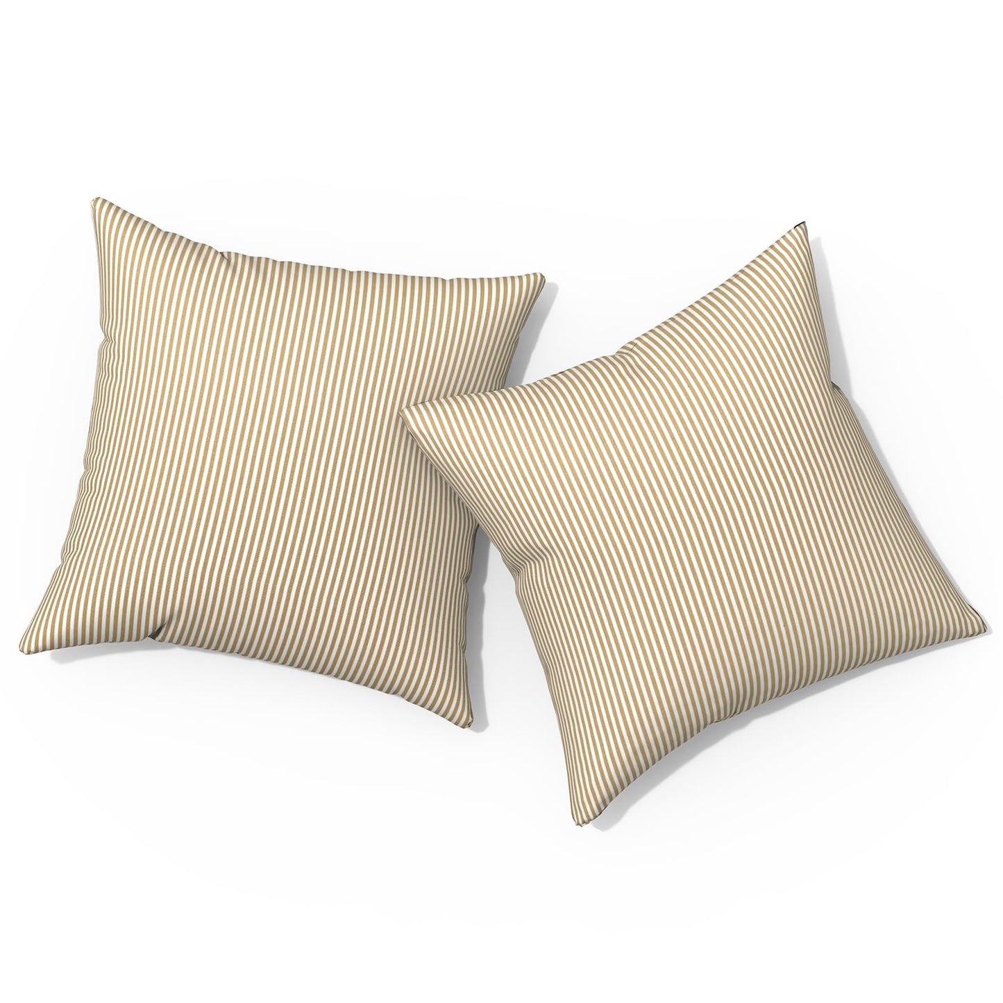 Outdoor Pillows for Patio Furniture 18x18 inch, Square Outdoor Throw Pillows with Inserts, Decorative Toss Pillows for Garden Couch Home Sofa Office Chair, Pack of 2, Clemens Noir Pink