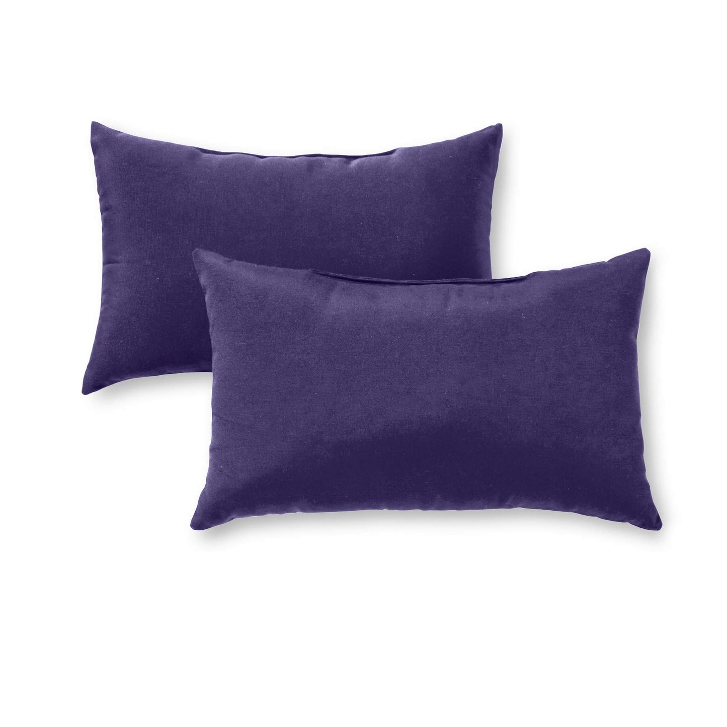 Greendale Home Fashions 2-Pack Outdoor 19x12 inch Rectangle Decorative Throw Pillow, Stars