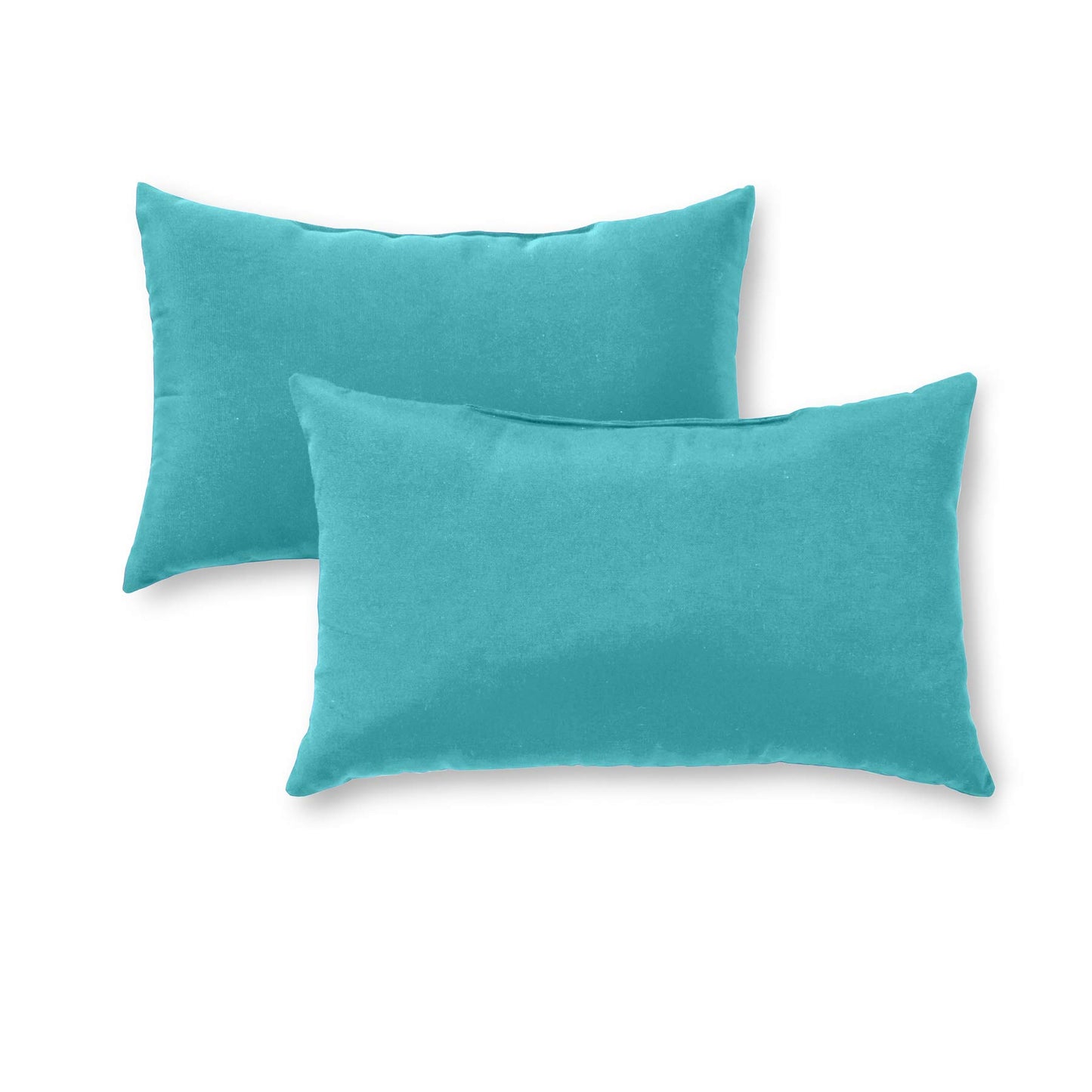 Greendale Home Fashions 2-Pack Outdoor 19x12 inch Rectangle Decorative Throw Pillow, Stars