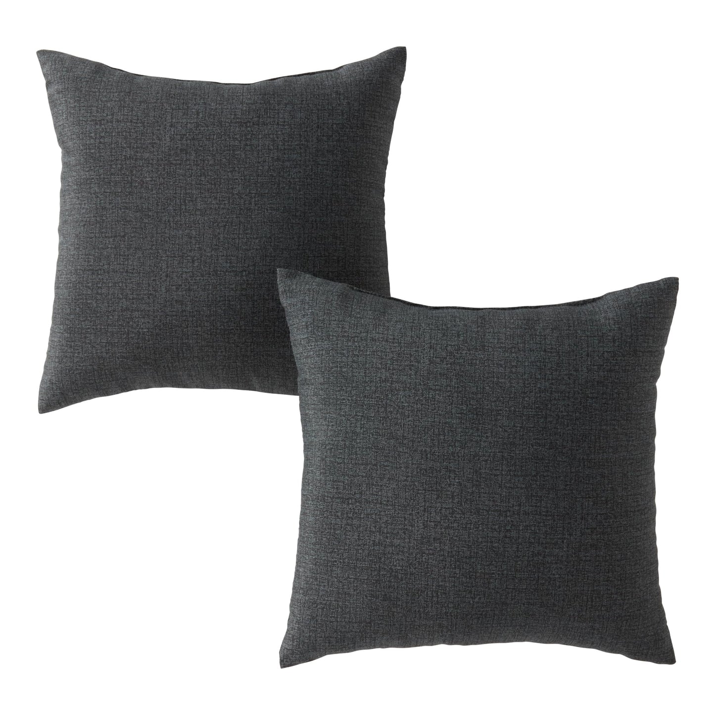Set of 2 Outdoor Throw Pillows 17 x 17 Inch – Reversible Square Patio Accent Pillows – Weather-Resistant Polyester Fabric – Eco-Friendly Recycled Polyfiber Fill, Arctic Paisley