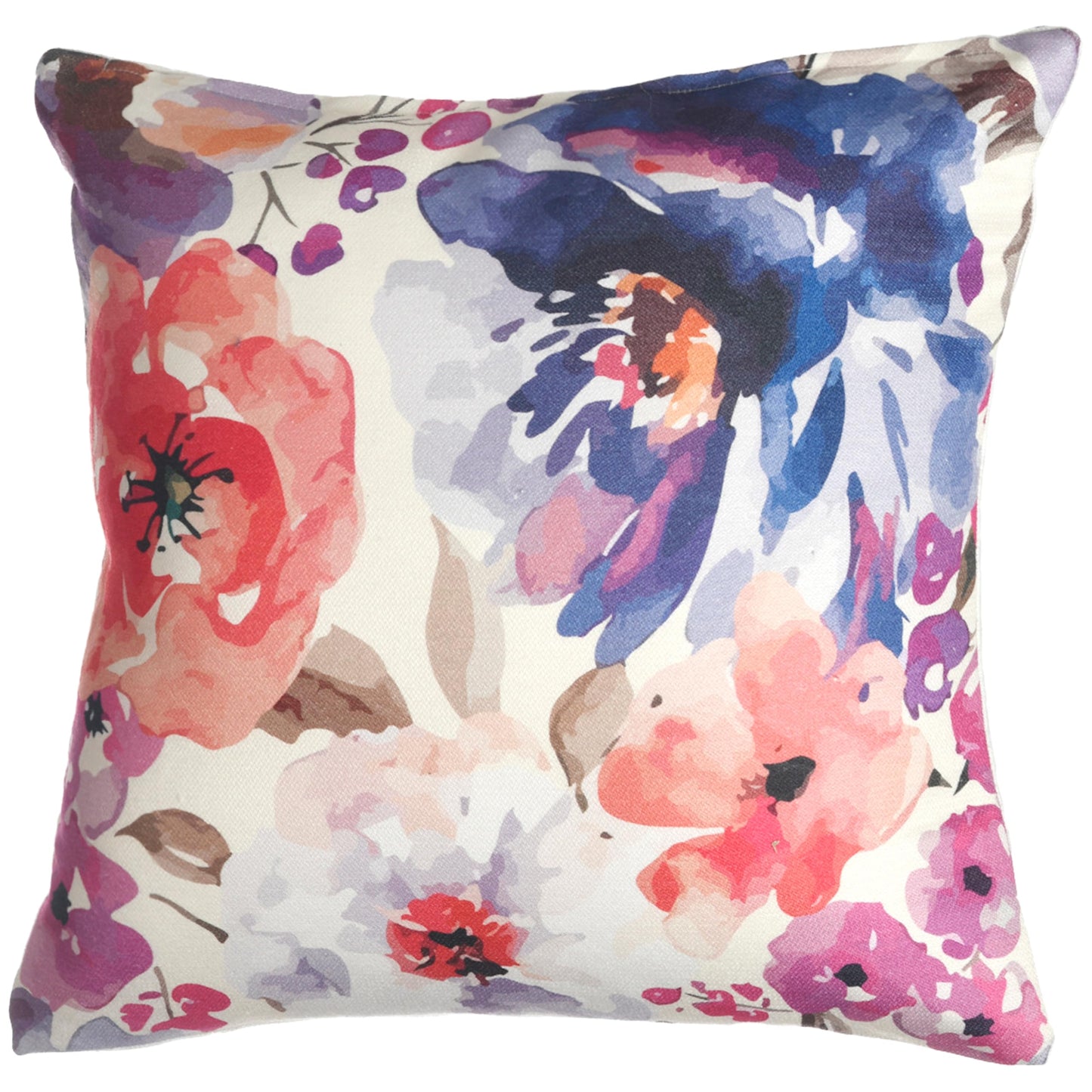 Fab Habitat Indoor/Outdoor Throw Pillow Made from Recycled Polyester Yarn - Double Sided, Stain Resistant, Machine Washable - Tropical - Patio, Deck, Porch, Living Room - Hilo - Green - (20" x 20")