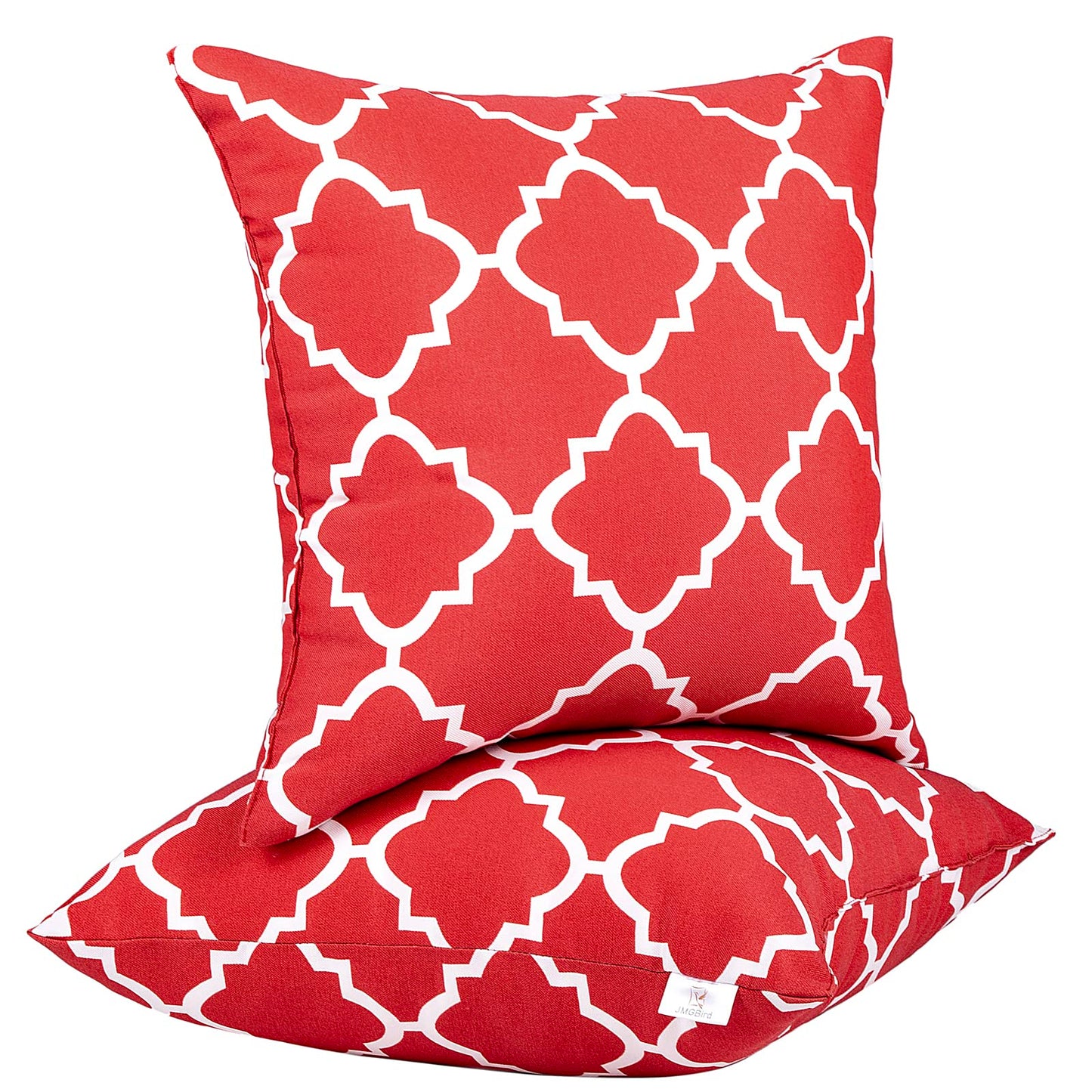 JMGBird Outdoor Throw Pillows Waterproof Outdoor Pillow Covers with Inserts | Outdoor Pillows with Inserts - 18x18 Waterproof Throw Pillows for Patio Furniture, Navy Blue Sunflower Decorative Cushions