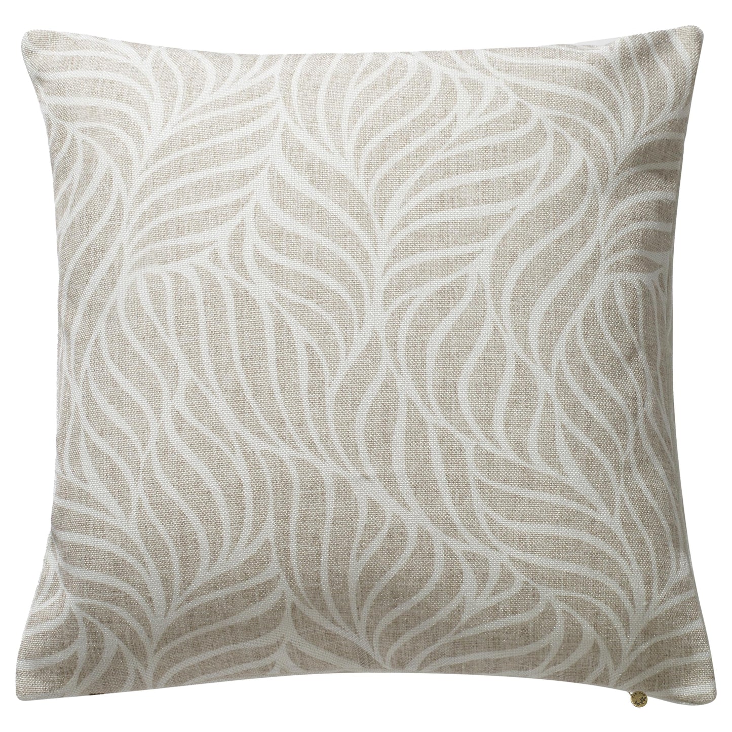 Fab Habitat Indoor/Outdoor Throw Pillow Made from Recycled Polyester Yarn - Double Sided, Stain Resistant, Machine Washable - Tropical - Patio, Deck, Porch, Living Room - Hilo - Green - (20" x 20")
