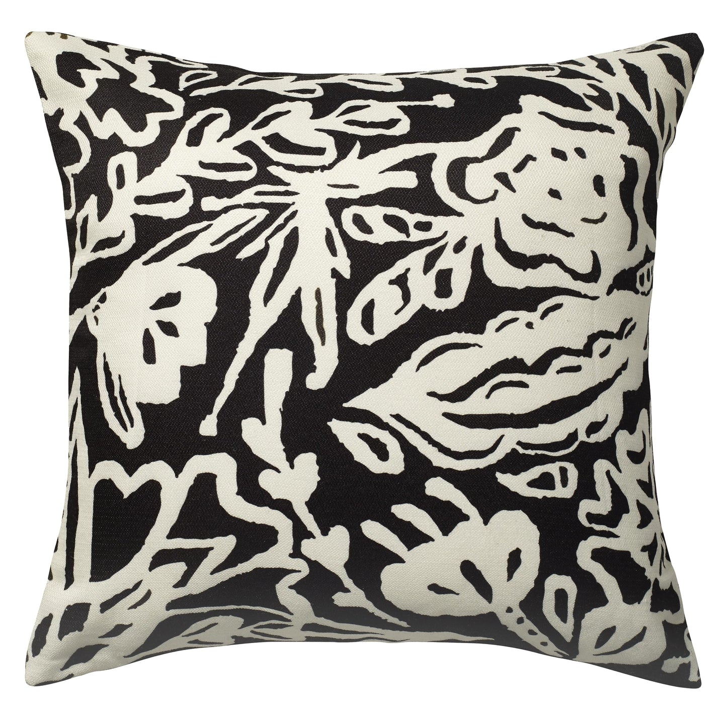 Fab Habitat Indoor/Outdoor Throw Pillow Made from Recycled Polyester Yarn - Double Sided, Stain Resistant, Machine Washable - Tropical - Patio, Deck, Porch, Living Room - Hilo - Green - (20" x 20")